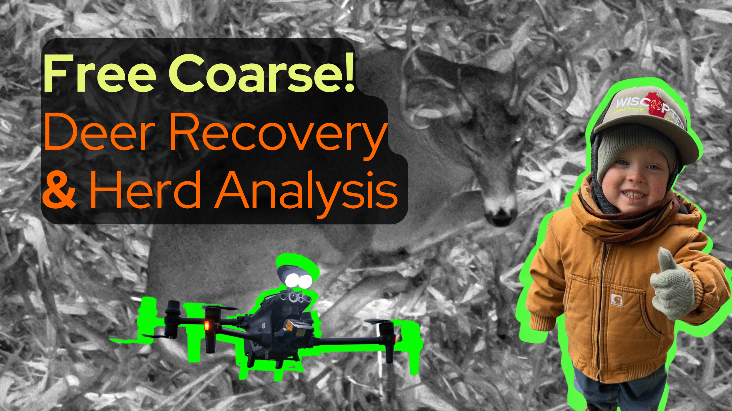 Free Coarse! Deer Recovery & Herd Analysis